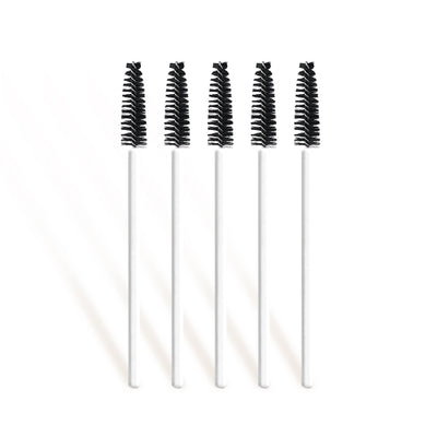 Disposable mascara wands for brow treatments